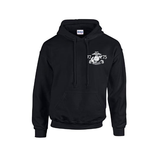 MARINE CORPS AMERICAN ORIGINAL HOODIE- Tun Tavern Black White