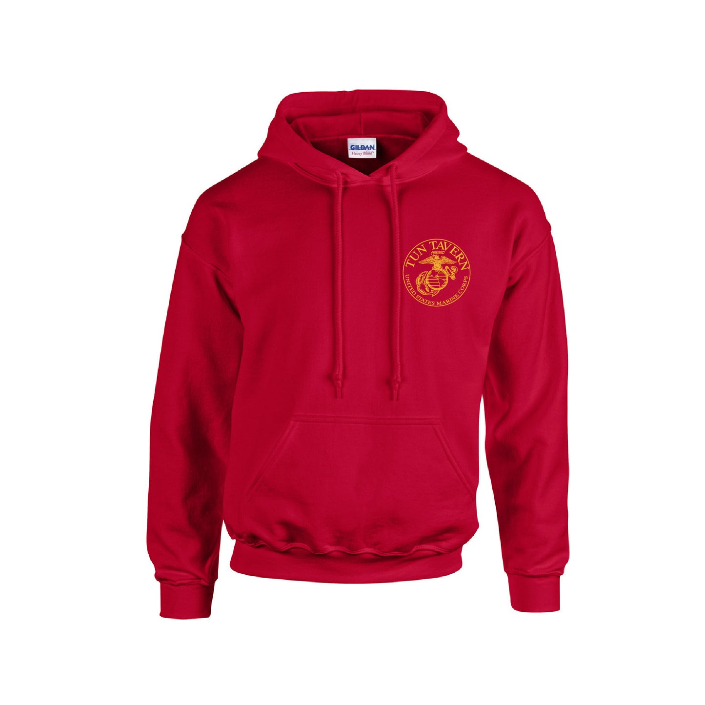 MARINE CORPS AMERICAN ORIGINAL HOODIE- Tun Tavern Red Gold