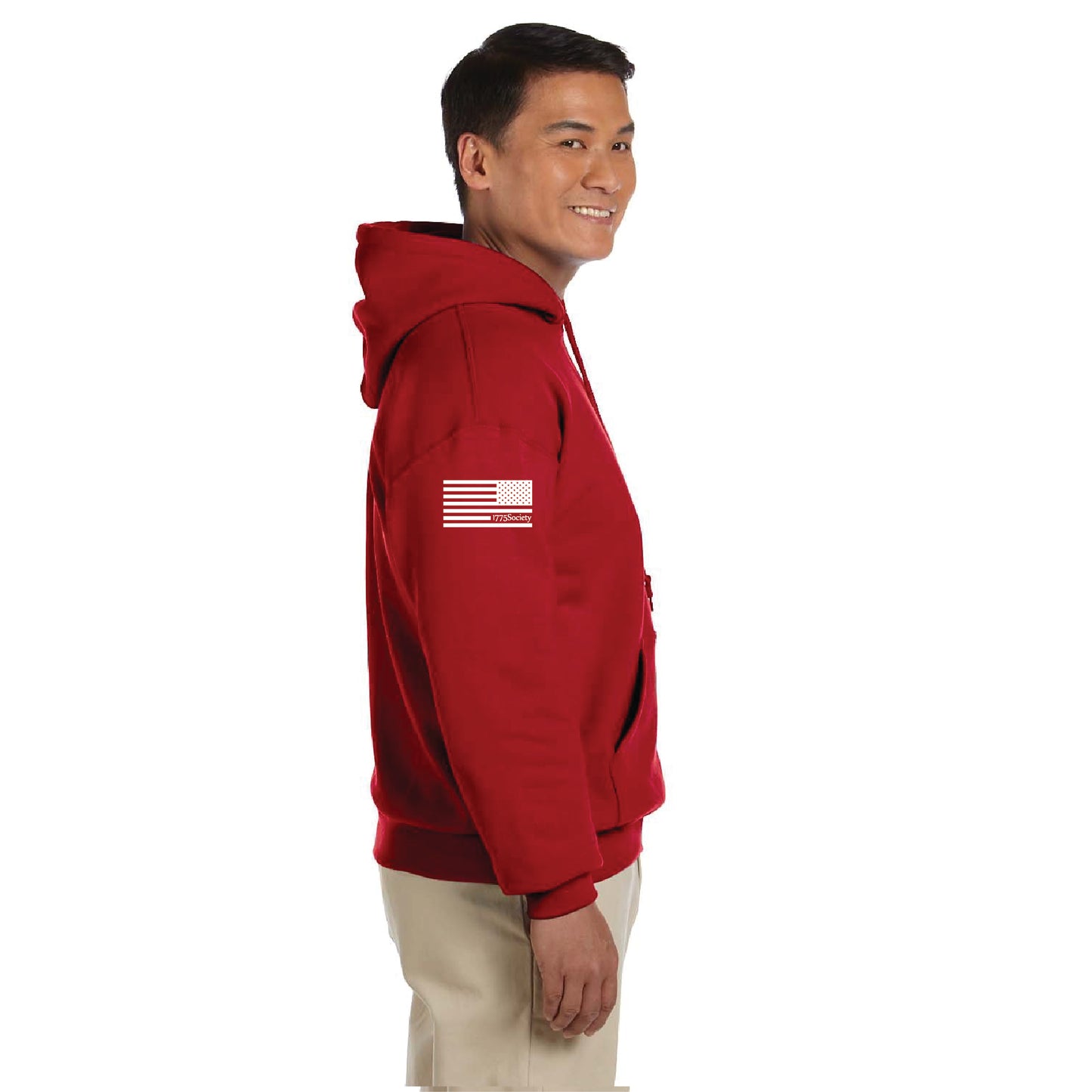 MARINE CORPS AMERICAN ORIGINAL HOODIE- Tun Tavern Red White