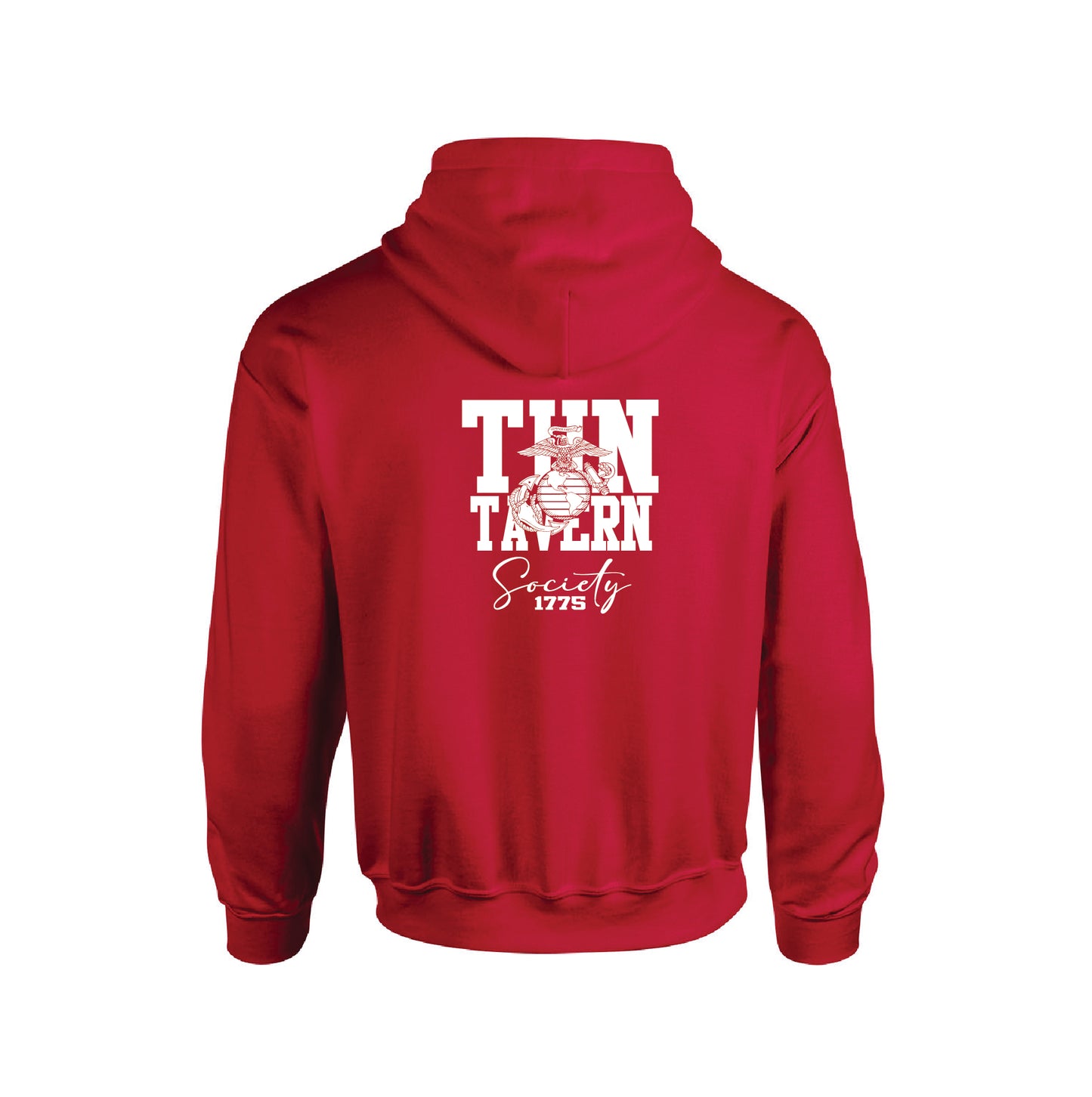 MARINE CORPS AMERICAN ORIGINAL HOODIE- Tun Tavern Red White