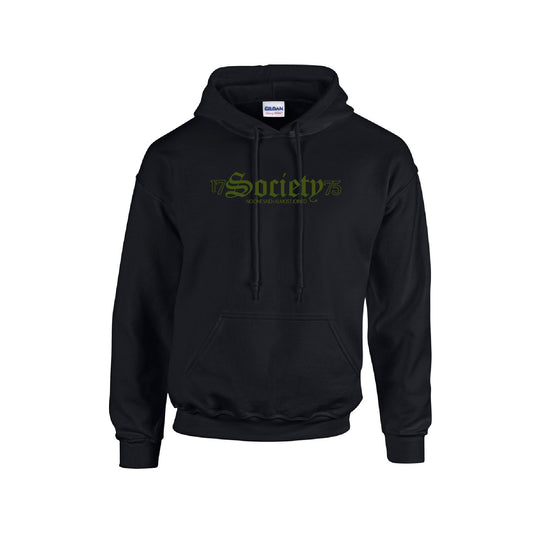 MARINE CORPS AMERICAN ORIGINAL HOODIE- Gun Fire Black Olive